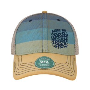 Project3R Blue Stripe/Khaki MTSTF Trucker Hat